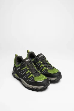 Wanderschuhe>Meindl Alon Junior GTX Kinder Anthrazit/Lemon