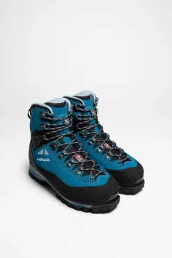Bergschuhe>Lowa Alpine Expert GTX Ws Damen (Türkis/Eisblau)