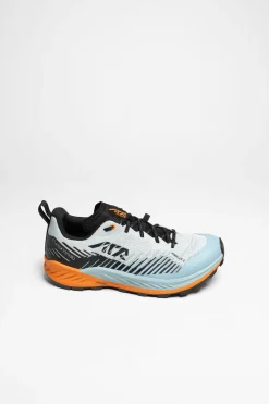 Wanderschuhe>Lowa Amplux 2 Herren (Nebelblau/Orange)