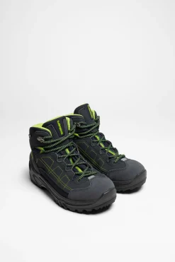 Wanderschuhe>Lowa Approach GTX Mid Junior Kinder (Navy/Limone)
