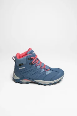 Winterschuhe>Meindl Arigo Junior Mid GTX Kinder (Jeans/Pink)