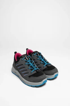 Wanderschuhe>Lowa Axos GTX Lo Junior Kinder (Graphit/Fuchsia)