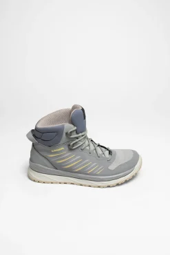Wanderschuhe>Lowa Axos GTX Mid Ws Damen (Eisgrau/Vanille)