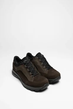 Wanderschuhe>Hanwag Banks Low GTX Herren (Mocca/Black)