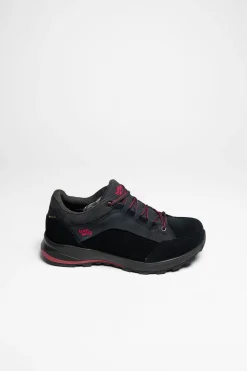 Wanderschuhe>Hanwag Banks Low Lady GTX Damen (Navy/Pink)