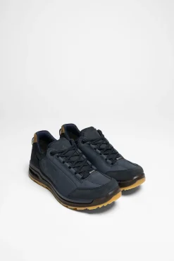 Wanderschuhe>Lowa Bellagio GTX Lo Herren (Navy/Braun)