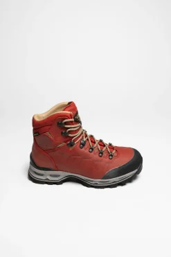 Trekkingschuhe|Bergschuhe>Meindl Bellavista Lady Mfs GTX Damen (Rubinrot/Beige)