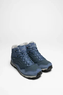 Wanderschuhe>Meindl Bogota Lady Mid GTX Damen (Jeans/Sky)