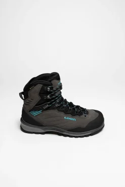 Wanderschuhe|Trekkingschuhe>Lowa Cadin II GTX Mid Ws Damen (Anthrazit/Aquamarin)