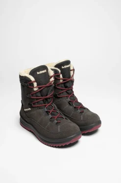 Winterschuhe>Lowa Calcetina GTX Mid Kinder Anthrazit