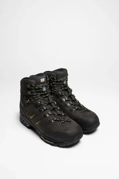 Wanderschuhe|Trekkingschuhe>Lowa Camino GTX Herren (Anthrazit/Kiwi)