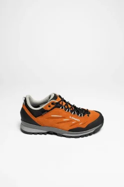 Wanderschuhe|Approachschuhe>Lowa Delago GTX Lo Herren (Orange/Schwarz)