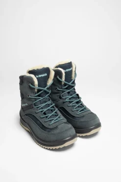 Winterschuhe>Lowa Ella GTX Kinder (Rauchgrün/Arktis)