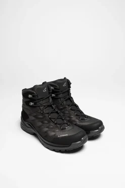 Wanderschuhe>Lowa Ferrox GTX Mid Herren (Schwarz/Anthrazit)