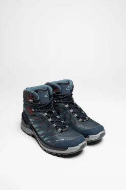 Wanderschuhe>Lowa FERROX GTX Mid Ws Damen (Blau)