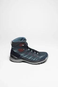 Wanderschuhe>Lowa FERROX GTX Mid Ws Damen (Blau)