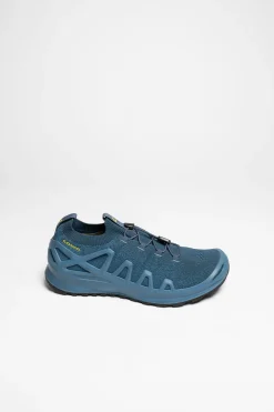 Trailrunningschuhe|Nordic Walking Schuhe>Lowa Fusion Lo Herren (Blau/Senf)