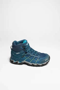 Wanderschuhe>Meindl Houston Lady Mid GTX Damen (Türkis/Petrol)