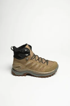 Wanderschuhe>Lowa Innovo GTX Mid Herren (Dune/Grau)