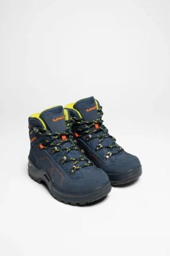 Wanderschuhe>Lowa Kody III GTX Mid Junior Kinder (Blau)