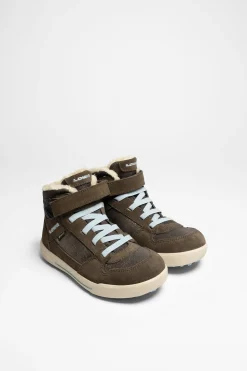 Winterschuhe>Lowa Lara II GTX Kinder (Stein/Eisblau)