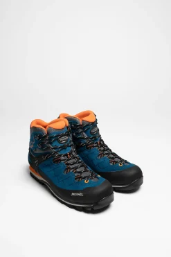 Wanderschuhe|Trekkingschuhe>Meindl Litepeak GTX Herren Blau/Orange