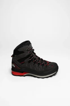 Wanderschuhe|Trekkingschuhe>Hanwag Makra Pro GTX Herren (Asphalt/Rot)