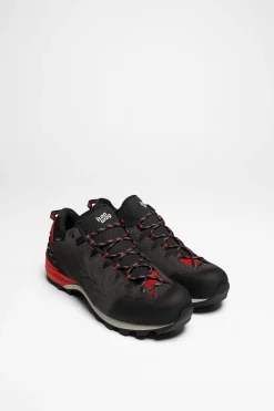 Wanderschuhe|Trekkingschuhe>Hanwag Makra Pro Low GTX Herren (Asphalt/Red)