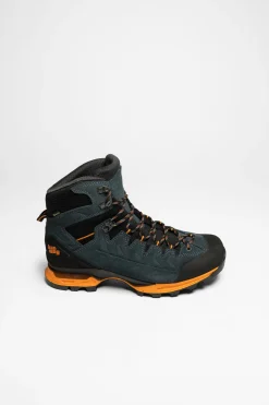 Wanderschuhe|Trekkingschuhe>Hanwag Makra Trek GTX Herren (Stahl/Orange)