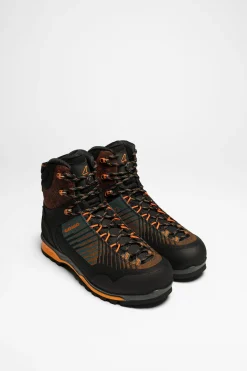 Wanderschuhe|Trekkingschuhe>Lowa Mangart GTX Mid Herren (Anthrazit/Flame)