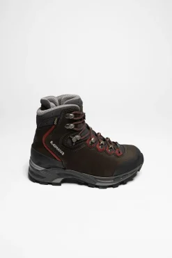 Wanderschuhe|Trekkingschuhe>Lowa Mauria GTX Ws Damen (Dunkelbraun/Bordeaux)