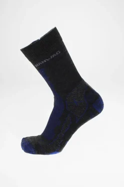 Socken>Hanwag Merino Trek Unisex (Anthrazit/Blau)