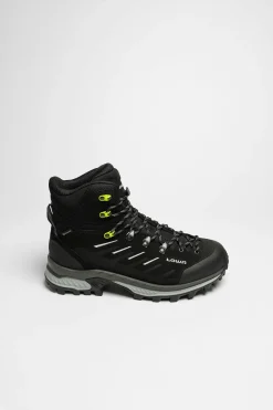 Wanderschuhe|Trekkingschuhe>Lowa Randir GTX Mid Herren (Schwarz/Grau)
