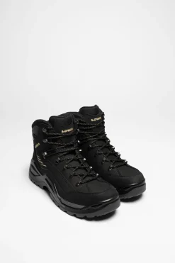 Wanderschuhe|Bergschuhe>Lowa Renegade Evo GTX Mid Herren Schwarz/Dune