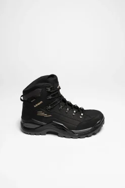 Wanderschuhe|Bergschuhe>Lowa Renegade Evo GTX Mid Herren Schwarz/Dune