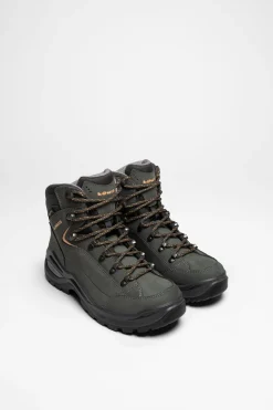 Wanderschuhe|Bergschuhe>Lowa Renegade Evo GTX Mid Ws Damen Graphit/Aprikose