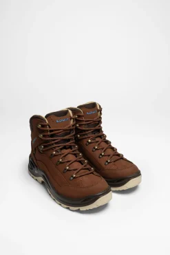 Wanderschuhe>Lowa Renegade GTX Mid Ws Damen (Mahagoni/Navy)