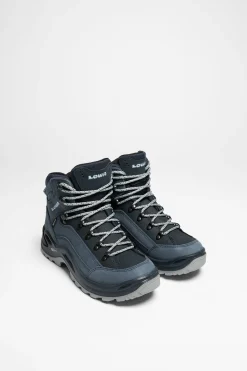 Wanderschuhe>Lowa Renegade GTX Mid Ws Damen (Smoke/Blue)