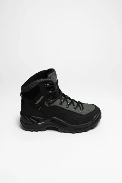 Winterschuhe|Wanderschuhe>Lowa Renegade Warm GTX Mid Herren (Schwarz/Grau)