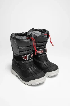 Winterschuhe>Meindl Snowy 3000 Kinder (Granasphalt/Rot)