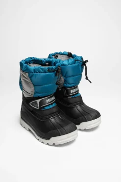 Winterschuhe>Meindl Snowy 3000 Kinder (Silber/Petrol)