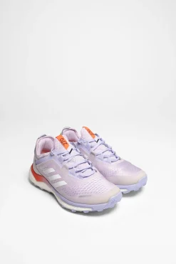 Trekkingschuhe>adidas Terrex Agravic Flow Damen (Weiß/Lila)