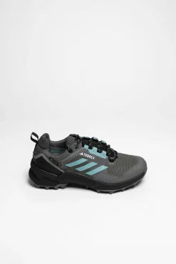 Wanderschuhe|Trailrunningschuhe>adidas Terrex Swift R3 GTX W Damen (Schwarz/Grau)