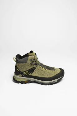 Wanderschuhe>Meindl Top Trail Mid GTX Herren (Natur/Gelb)