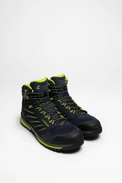 Wanderschuhe|Approachschuhe>Lowa Trek Evo GTX Mid Herren (Navy/Limone)