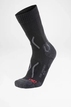Socken>UYN Trekking Explorer Comfort Herren (Black/Grey)