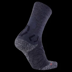 Socken>UYN TREKKING NATURE MERINO MAN Anthracite Black Herren Trekkingsocken
